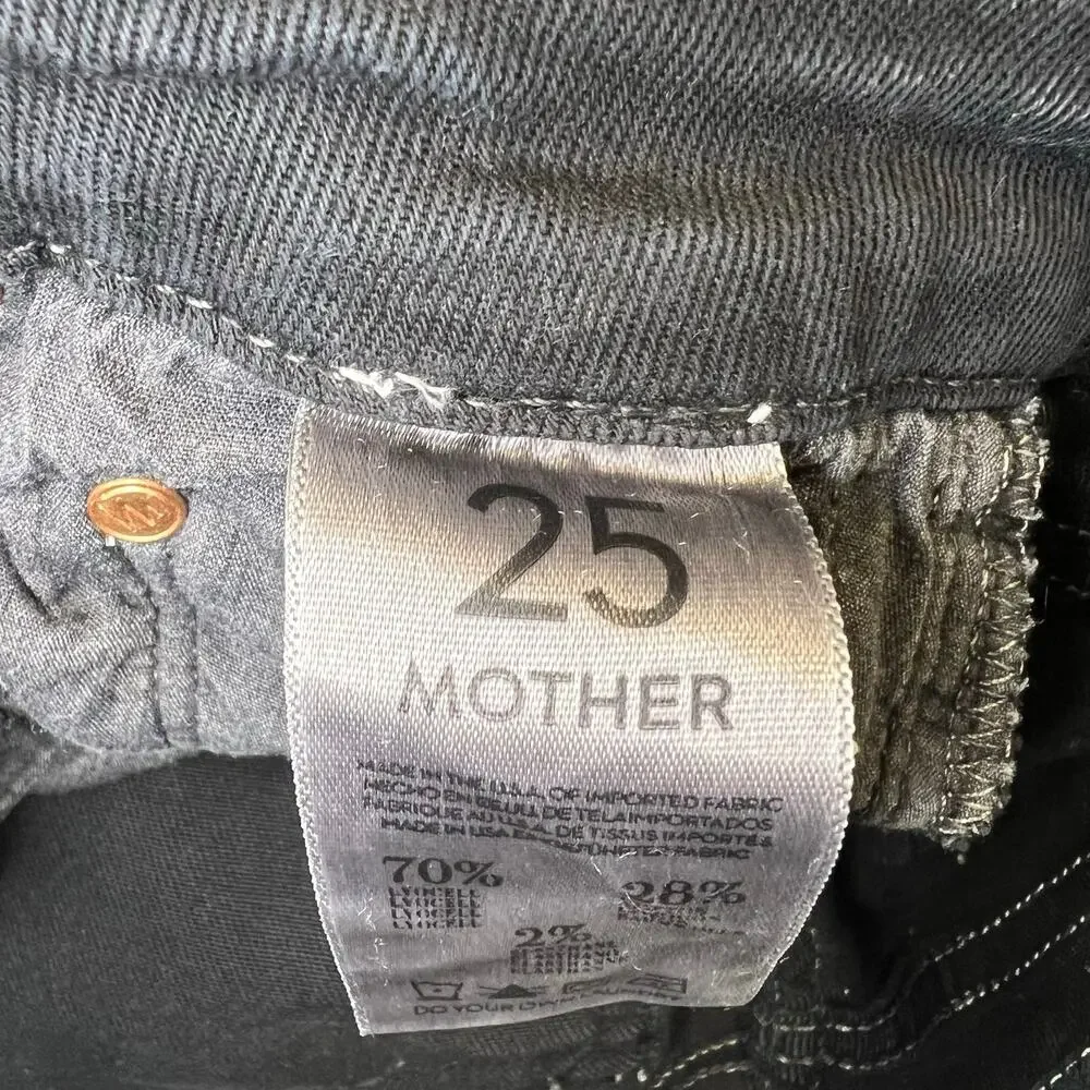 MOTHER Women’s The Looker Breaking Point Jeans Size 25